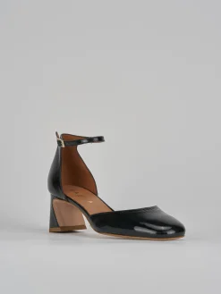 Décolleté tacco 5cm pelle nero