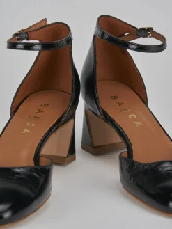 Décolleté tacco 5cm pelle nero