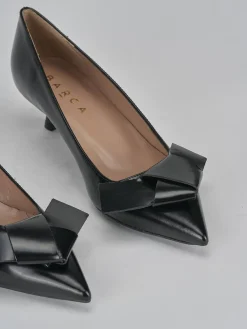 Décolleté tacco 5cm pelle nero