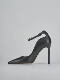 Décolleté tacco 11cm pelle nero