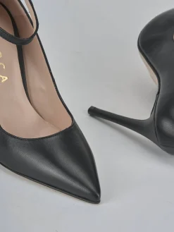 Décolleté tacco 11cm pelle nero