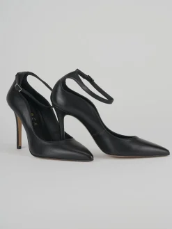 Décolleté tacco 10cm pelle nero