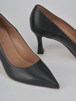 Décolleté tacco 8cm pelle nero