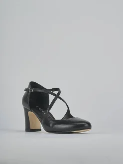 Décolleté tacco 7cm pelle nero