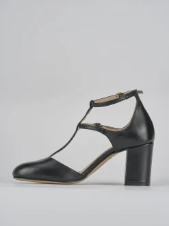 Décolleté tacco 8cm pelle nero