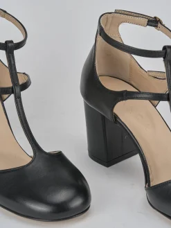 Décolleté tacco 8cm pelle nero