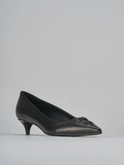 Décolleté tacco 3cm pelle nero