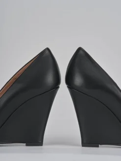 Décolleté tacco 9cm pelle nero