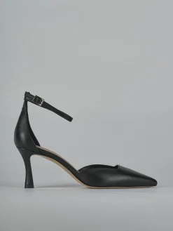 Décolleté tacco 8cm pelle nero