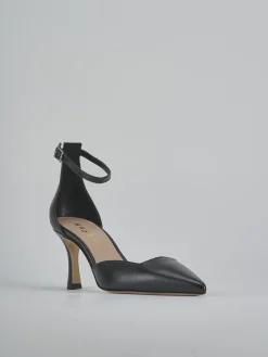 Décolleté tacco 8cm pelle nero