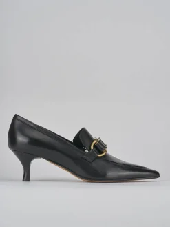 Décolleté tacco 5cm pelle nero