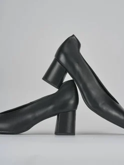 Décolleté tacco 5cm pelle nero