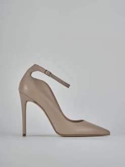 Décolleté tacco 11cm pelle rosa