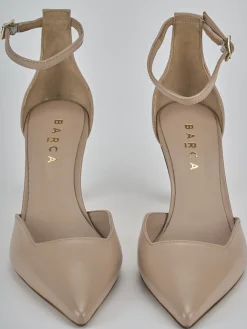 Décolleté tacco 8cm pelle rosa