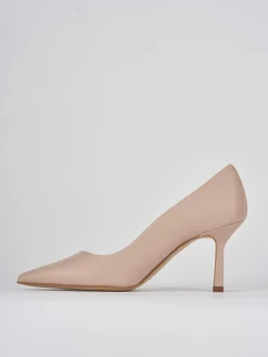 Décolleté tacco 7cm pelle rosa