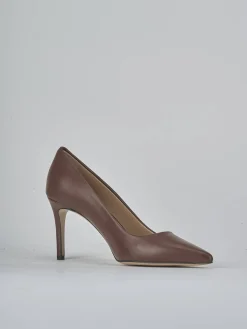 Décolleté tacco 7cm pelle testa