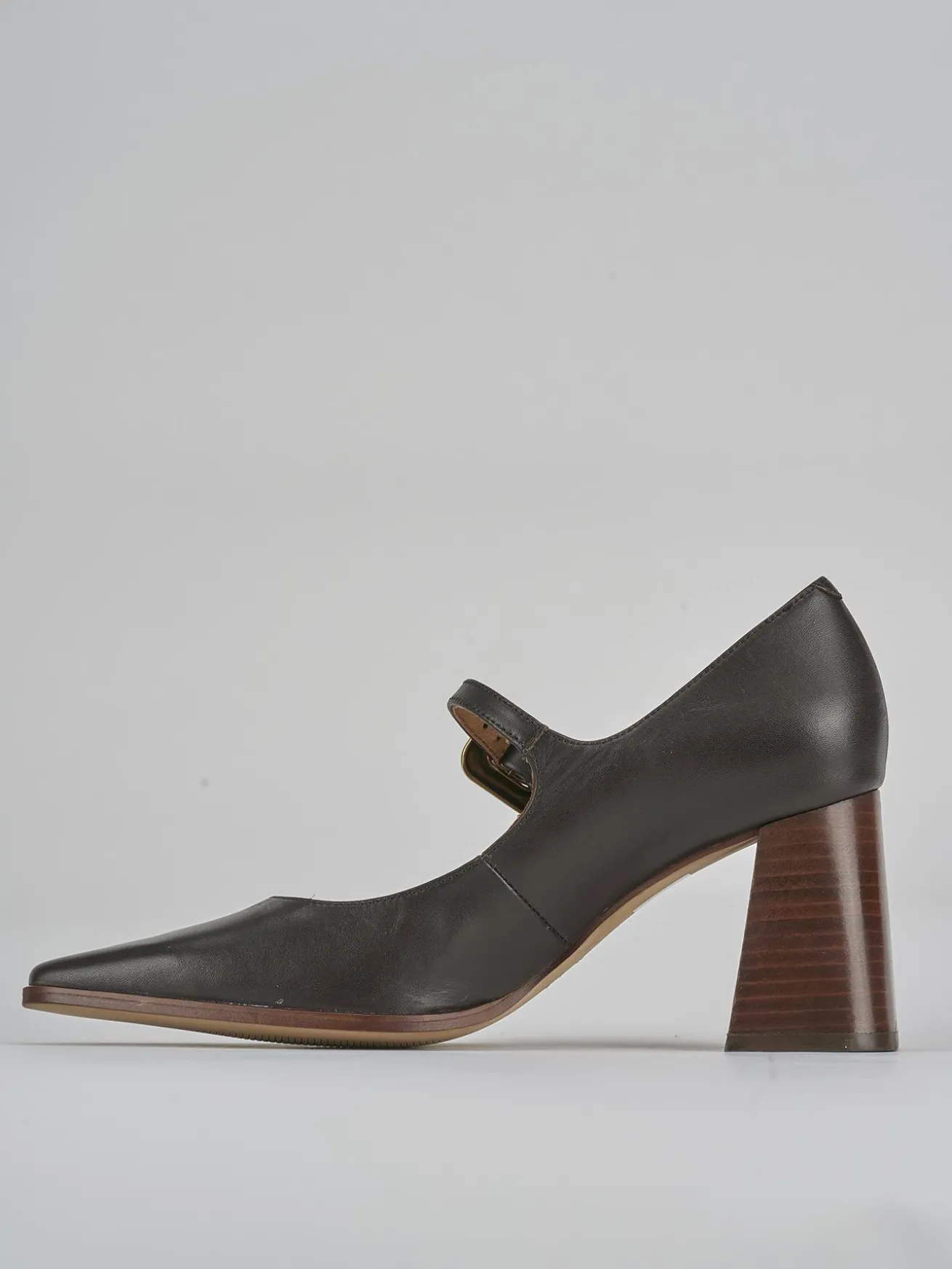 Décolleté tacco 7cm pelle testa