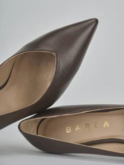 Décolleté tacco 7cm pelle testa