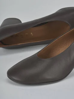 Décolleté tacco 6cm pelle testa