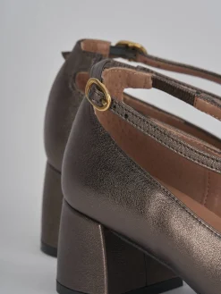 Décolleté tacco 5cm pelle testa