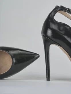 Décolleté tacco 10cm vernice nero