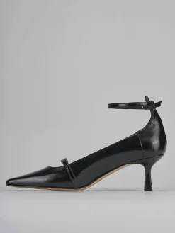 Décolleté tacco 5cm vernice nero