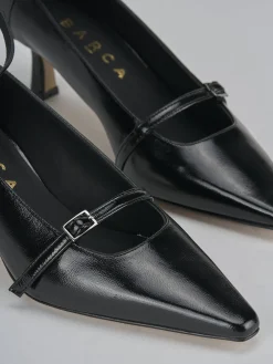 Décolleté tacco 5cm vernice nero