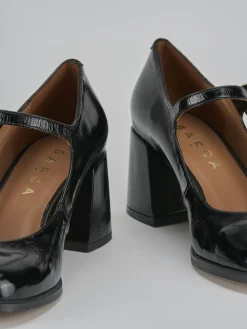 Décolleté tacco 6cm vernice nero