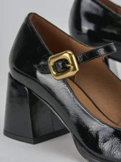 Décolleté tacco 6cm vernice nero