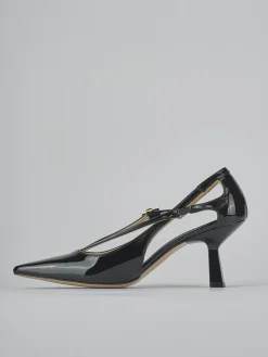 Décolleté tacco 7cm vernice nero