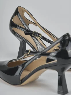 Décolleté tacco 7cm vernice nero