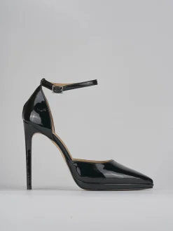 Décolleté tacco 11cm vernice nero