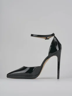 Décolleté tacco 11cm vernice nero