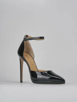 Décolleté tacco 11cm vernice nero