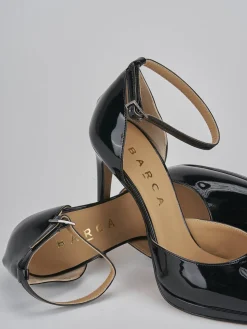 Décolleté tacco 11cm vernice nero