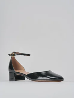 Décolleté tacco 3cm vernice nero