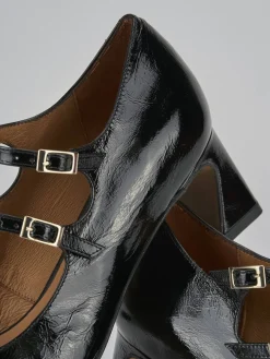 Décolleté tacco 5cm vernice nero