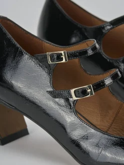 Décolleté tacco 5cm vernice nero