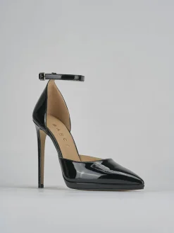 Décolleté tacco 11cm vernice nero