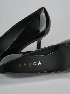 Décolleté tacco 7cm vernice nero