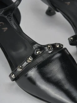 Décolleté tacco 3cm vernice nero