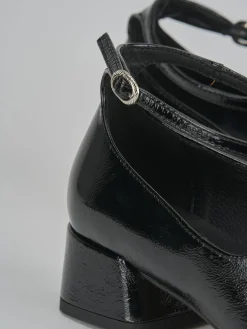 Décolleté tacco 4cm vernice nero