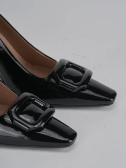 Décolleté tacco 9cm vernice nero