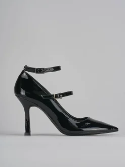 Décolleté tacco 9cm vernice nero