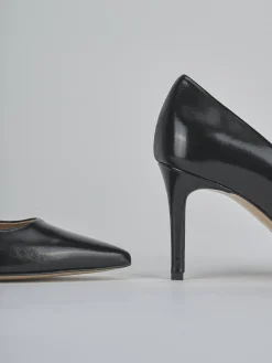 Décolleté tacco 7cm vernice nero