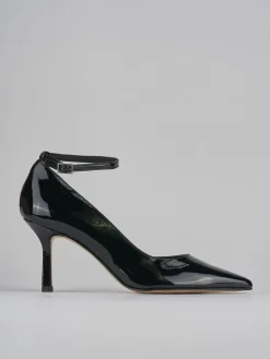 Décolleté tacco 7cm vernice nero