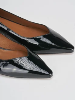 Décolleté tacco 3cm vernice nero