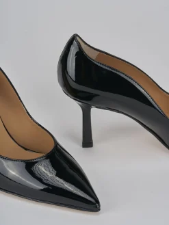 Décolleté tacco 8cm vernice nero