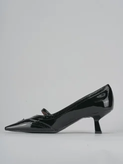 Décolleté tacco 6cm vernice nero