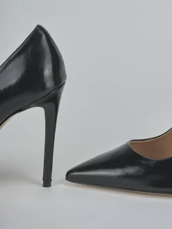 Décolleté tacco 10cm vernice nero